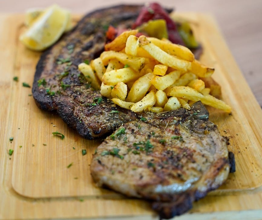 Μερίδα πανσετάκια χοιρινά